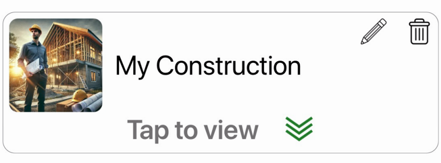 My Construction build tips and standards